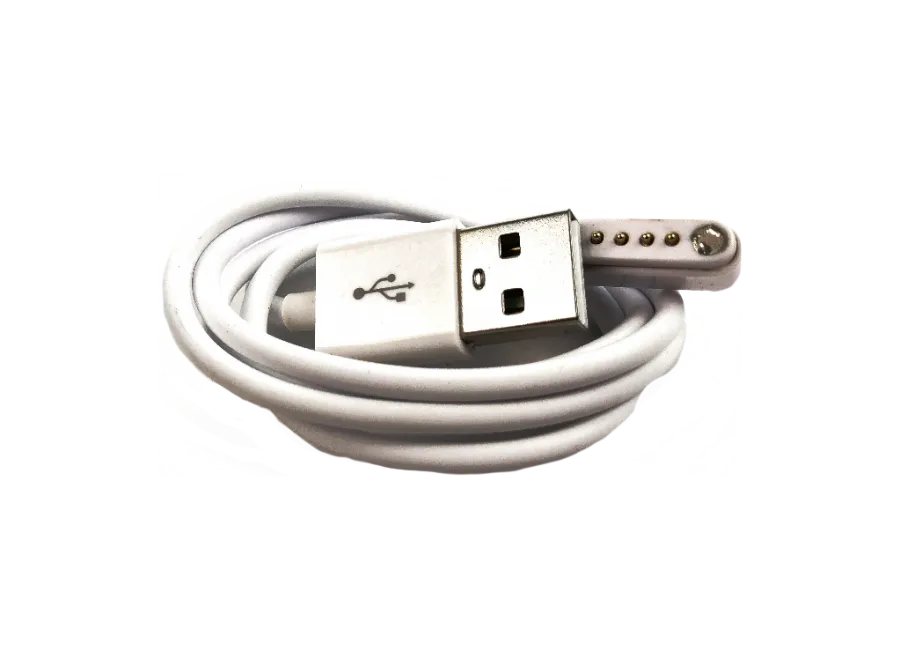 Juneo TKU2MG magnetyczny kabel USB – Specjalny 4-pinowy kabel do ładowania i danych