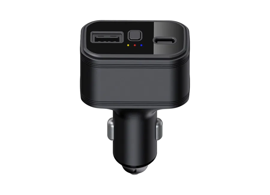 Juneo TK818-G 4G LTE lokalizator GPS do zapalniczki – Natychmiastowe użycie z funkcją ładowania USB